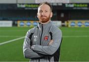 31 October 2017; Stephen O’Donnell of Dundalk during an Irish Daily Mail FAI Senior Cup Final Media Day for Dundalk FC at Oriel Park in Dundalk, Co Louth. Photo by Oliver McVeigh/Sportsfile