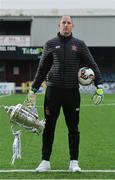 31 October 2017; Gary Rogers of Dundalk during an Irish Daily Mail FAI Senior Cup Final Media Day for Dundalk FC at Oriel Park in Dundalk, Co Louth. Photo by Oliver McVeigh/Sportsfile