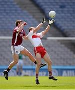 28 April 2013; Patsy Bradley, Derry, in action against John Heslin, Westmeath. Allianz Football League Division 2 Final, Derry v Westmeath, Croke Park, Dublin. Picture credit: Ray McManus / SPORTSFILE