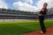 28 April 2013; Derry manager Brian McIver. Allianz Football League Division 2 Final, Derry v Westmeath, Croke Park, Dublin. Picture credit: Stephen McCarthy / SPORTSFILE