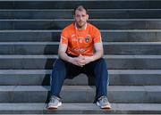 1 May 2013; Armagh footballer Ciaran McKeever at the launch of the 2013 Ulster Senior Football & Hurling Championships. Ulster Museum, Botanic Gardens, Belfast, Co. Antrim. Picture credit: Oliver McVeigh / SPORTSFILE