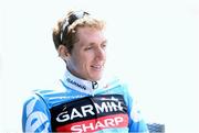 2 May 2013; Ireland’s Dan Martin, Garmin-Sharp, during a media conference following his victory in the 2013 Liege-Bastogne-Liege in Belgium. Dan Martin Media Conference, Crowne Plaza, Blanchardstown, Dublin. Picture credit: Stephen McCarthy / SPORTSFILE