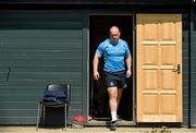 6 May 2013; Leinster's Richardt Strauss arrives for squad training ahead of their side's Celtic League Play-off match against Glasgow Warriors on Saturday May 11th. Leinster Rugby Squad Training and Media Briefing, Rosemount, UCD, Belfield, Dublin. Picture credit: Brendan Moran / SPORTSFILE