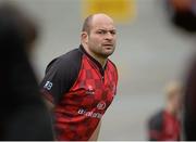 8 May 2013; Ulster's Rory Best in action during squad training ahead of their Celtic League Play-off against Llanelli Scarlets on Friday. Ulster Rugby Squad Training, Ravenhill Park, Belfast, Co. Antrim. Picture credit: Oliver McVeigh / SPORTSFILE