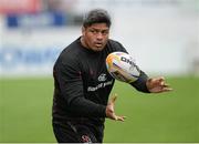 8 May 2013; Ulster's Nick Williams in action during squad training ahead of their Celtic League Play-off against Llanelli Scarlets on Friday. Ulster Rugby Squad Training, Ravenhill Park, Belfast, Co. Antrim. Picture credit: Oliver McVeigh / SPORTSFILE