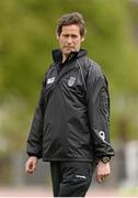 12 May 2013; Raheny United manager Sean Byrne. Bus Eireann Women’s National League, Raheny United v Wexford Youths Women’s AFC. Morton Stadium, Santry, Dublin. Picture credit: Stephen McCarthy / SPORTSFILE