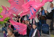 17 May 2013; Stade Francais supporters before the game. Amlin Challenge Cup Final 2012/13, Leinster v Stade Francais, RDS, Ballsbridge, Dublin. Picture credit: Matt Browne / SPORTSFILE