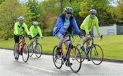 17 May 2013; Cyclists from Kilkenny on the approach to the finish line during the National Make-A-Wish Bank of Ireland cycle. National Make-A-Wish Bank of Ireland Cycle, Hodson Bay Hotel, Athlone, Co. Westmeath. Picture credit: Diarmuid Greene / SPORTSFILE