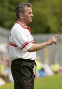 13 July 2003; Liam Donnelly, Tyrone minor manager. Ulster Minor Football Final, Tyrone v Fermanagh, St. Tighernach's Park, Clones, Co Monaghan. Picture credit; Damien Eagers / SPORTSFILE *EDI*