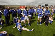 20 July 2003; Laois players pictured after the defeat to Dublin. Leinster Minor Football Championship Final, Dublin v Laois, Croke Park, Dublin. Picture credit; Matt Browne / SPORTSFILE *EDI*