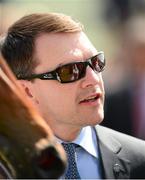 25 May 2013; Trainer Aidan O'Brien who sent out Coach House to win the Cold Move European Breeders Fund Marble Hill Stakes. Curragh Racecourse, The Curragh, Co. Kildare. Picture credit: Ray McManus / SPORTSFILE