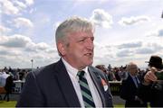 25 May 2013; Joint owner and former Tyrone GAA star Paul Murphy after winning the Weatherbys Ireland Greenlands Stakes with Hitchens. Curragh Racecourse, The Curragh, Co. Kildare. Picture credit: Ray McManus / SPORTSFILE