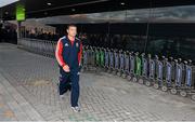 3 June 2013; Brian O'Driscoll, British & Irish Lions, at Perth International Airport upon the squad's arrival in Australia for the British & Irish Lions Tour 2013. Perth International Airport, Perth, Australia. Picture credit: Stephen McCarthy / SPORTSFILE