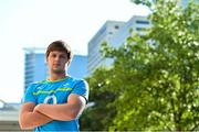 4 June 2013; Ireland's Iain Henderson after a press conference in Houston ahead of their game against the USA on Saturday next. Ireland Rugby Summer Tour 2013. Houston, Texas, USA. Picture credit: Brendan Moran / SPORTSFILE