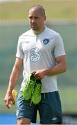 6 June 2013; Republic of Ireland's Jonathan Walters after squad training ahead of their 2014 FIFA World Cup qualifier against Faroe Islands on Friday. Republic of Ireland Squad Training, Gannon Park, Malahide, Co. Dublin. Picture credit: Brian Lawless / SPORTSFILE