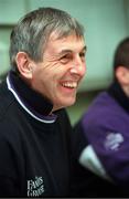 18 February 2000; Pictured at the Scottish Press Conference is Ian McGeechan, Scotland Coach, Rugby, Finnstown House, Co. Dublin. Picture credit; Damien Eagers/SPORTSFILE