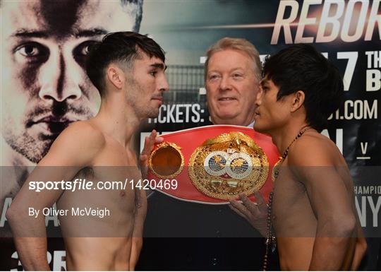 Carl Frampton v Horacio Garcia - Weigh In