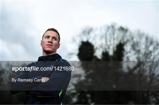 Leinster Rugby Squad Training and Press Conference