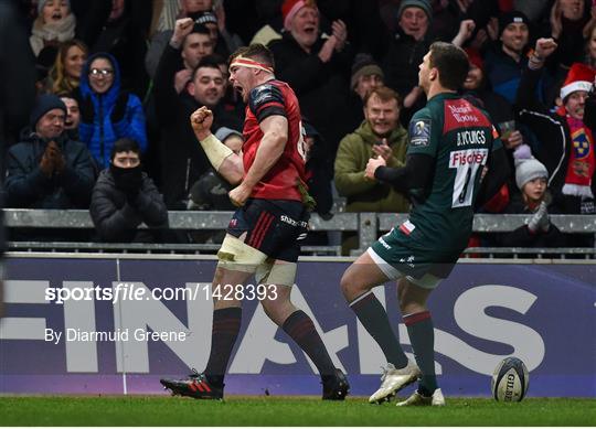 Munster v Leicester Tigers - European Rugby Champions Cup Pool 4 Round 3