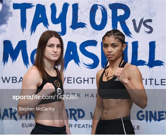 Katie Taylor v Jessica McCaskill Weigh In