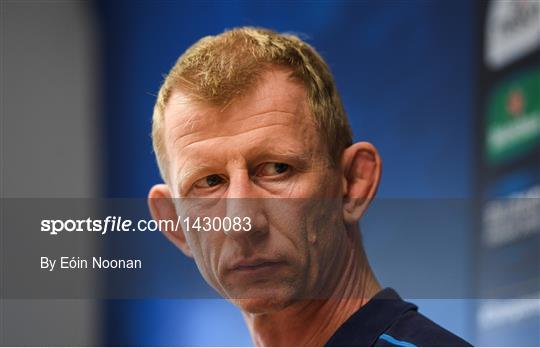 Leinster Rugby Captain's Run and Press Conference