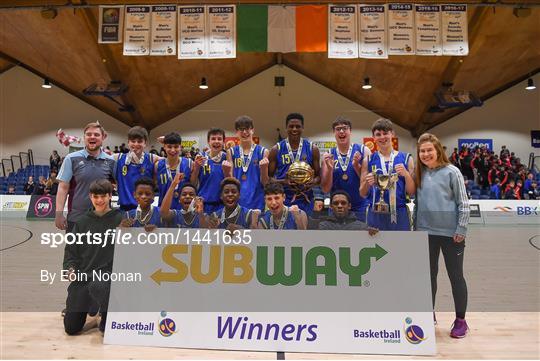 Colaiste Einde Galway v Colaiste an Spioraid Naoimh - Subway All-Ireland Schools U16B Boys Cup Final