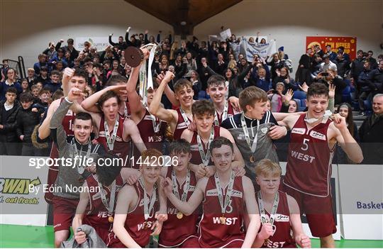 St Pauls Oughterard v St Vincents Castleknock College - Subway All-Ireland Schools U19B Boys Cup Final