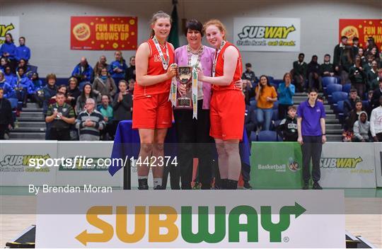 Christ King Cork v Colaiste Chiarain Leixlip - Subway All-Ireland Schools U19A Girls Cup Final