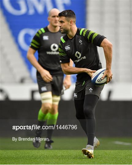 Ireland Rugby Captain's Run and Press Conference