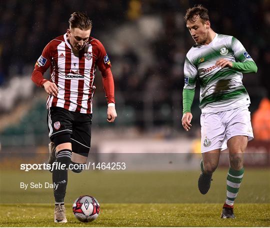 Shamrock Rovers v Derry City - SSE Airtricity League Premier Division