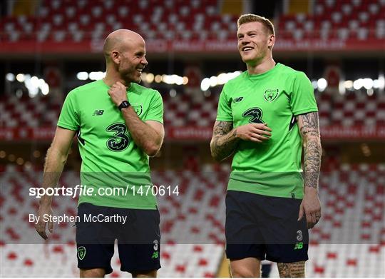 Republic of Ireland Training & Press Conference