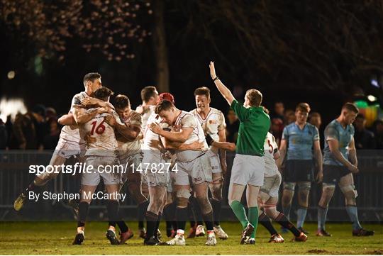 UCD v Trinity - 66th Annual Rugby Colours Match 2018