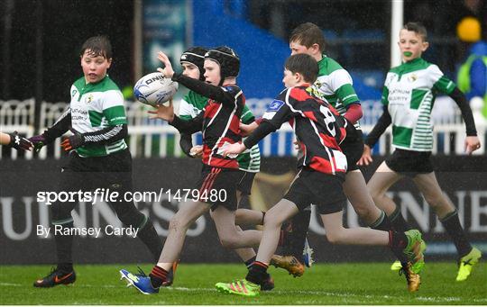 Bank of Ireland Half-Time Minis at Leinster v Zebre - Guinness PRO14 Round 19