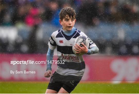 Bank of Ireland Half-Time Minis at Leinster v Zebre - Guinness PRO14 Round 19