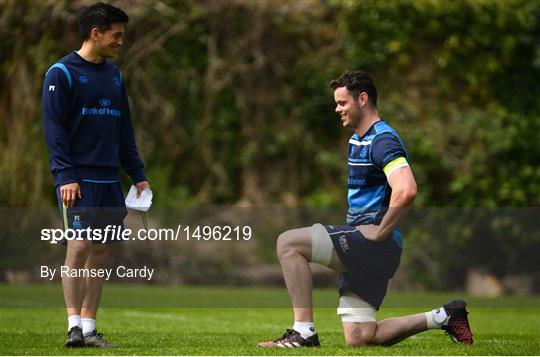 Leinster Rugby Press Conference and Squad Training