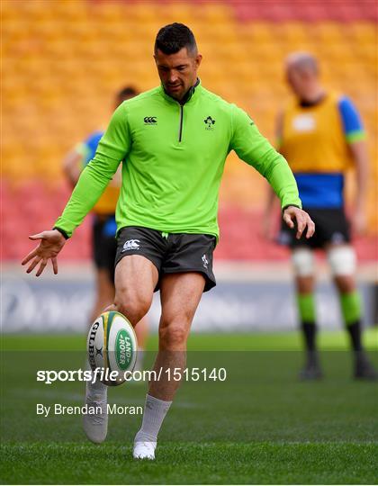 Ireland rugby squad captain's run