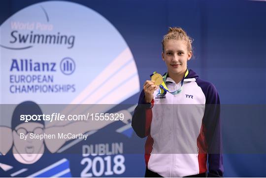 2018 Para Swimming Allianz European Championships - Day 1