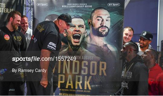 Windsor Park Boxing Weigh Ins