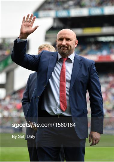 Hurling heroes of the 1990s honoured prior to the GAA Hurling All-Ireland Senior Championship Final