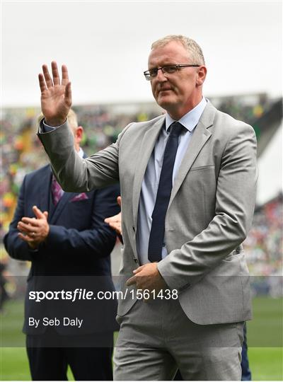 Hurling heroes of the 1990s honoured prior to the GAA Hurling All-Ireland Senior Championship Final