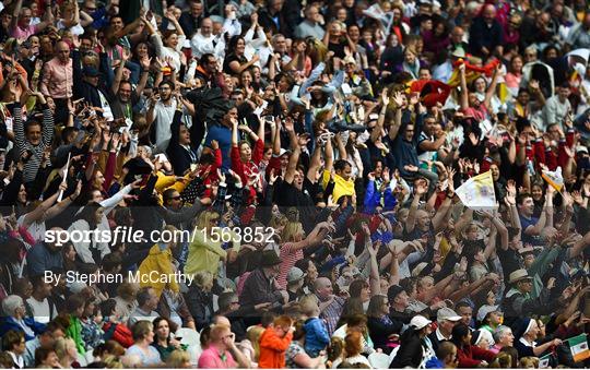 Pope Francis Address The Festival Of Families at Croke Park