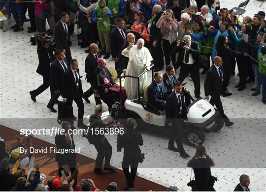 Pope Francis Address The Festival Of Families at Croke Park