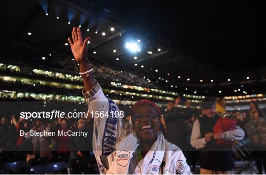 Pope Francis Address The Festival Of Families at Croke Park