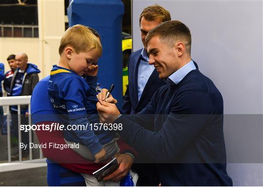 Pre-Match Activites at Leinster v Dragons - Guinness PRO14 Round 3