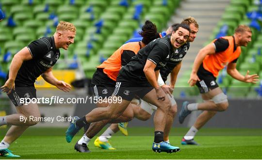 Leinster Rugby Captains Run and Press Conference