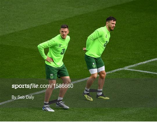 Republic of Ireland Training Session & Press Conference