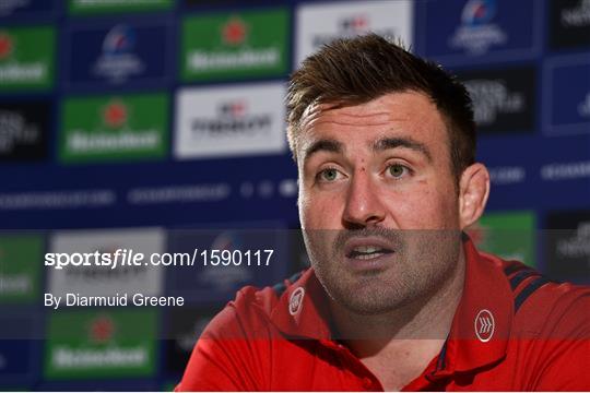 Munster Rugby Press Conference and Squad Training