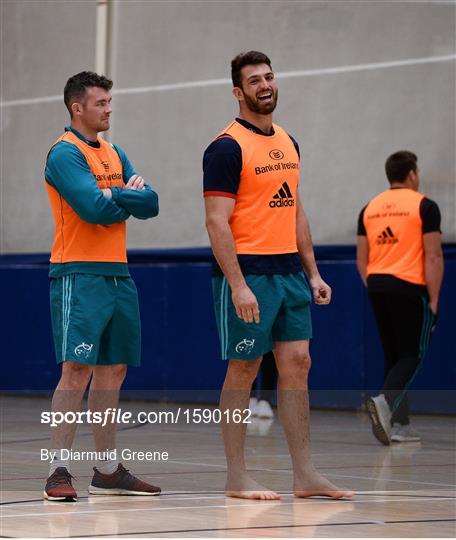 Munster Rugby Press Conference and Squad Training