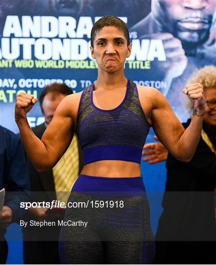 Demetrius Andrade v Walter Kautondokwa - Weigh Ins