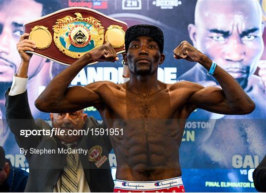 Demetrius Andrade v Walter Kautondokwa - Weigh Ins